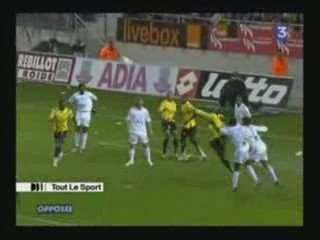 Rabiu Afolabi scores against MARSEILLE