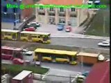 Crazy Belgrade bus driver