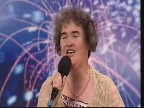 Susan Boyle - Singer - Britains Got Talent  2009