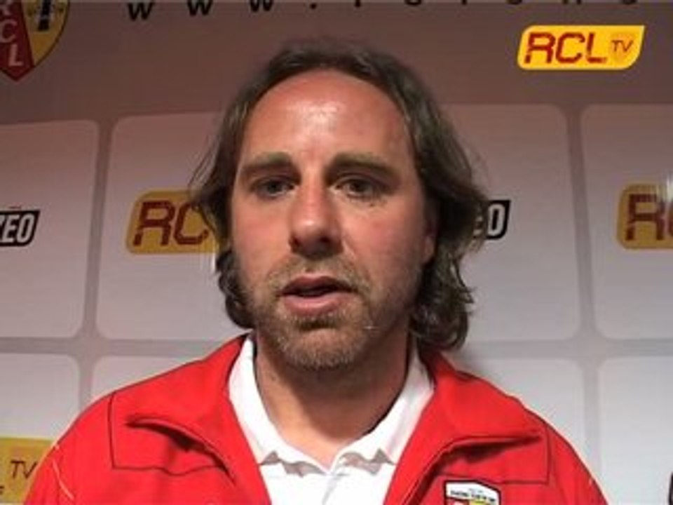 LENS 4-1 STRASBOURG INTERVIEW JOUEURS ET STAFF LENSOIS