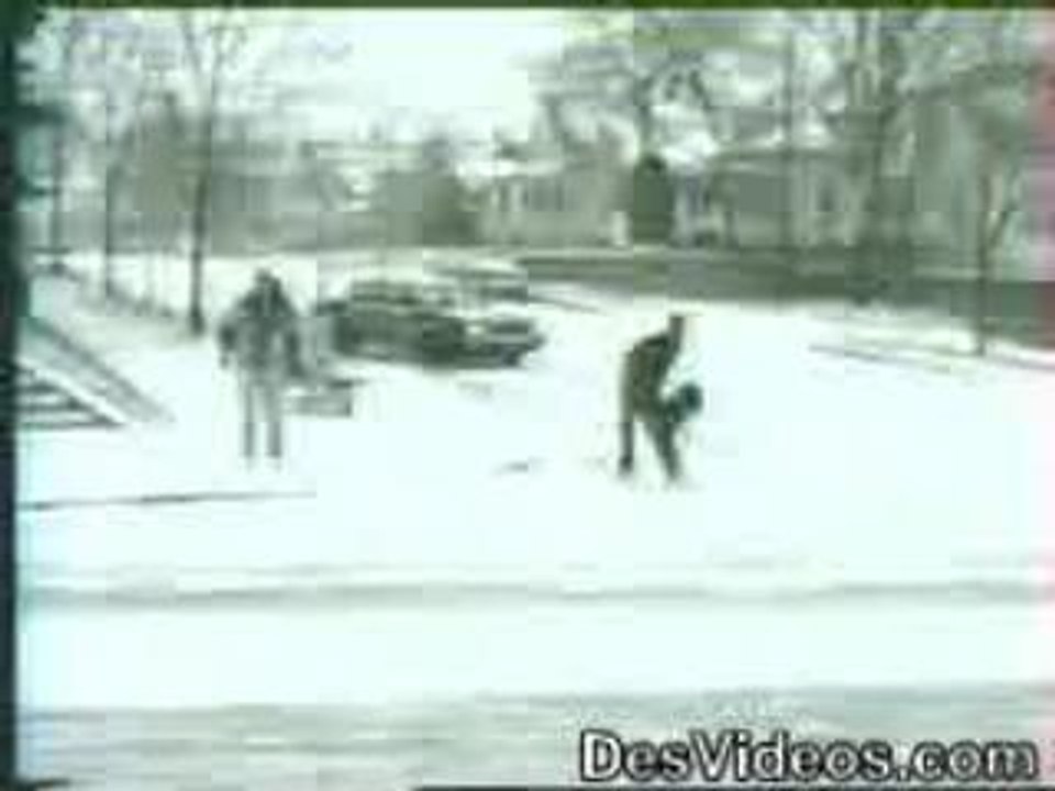 Chute neige