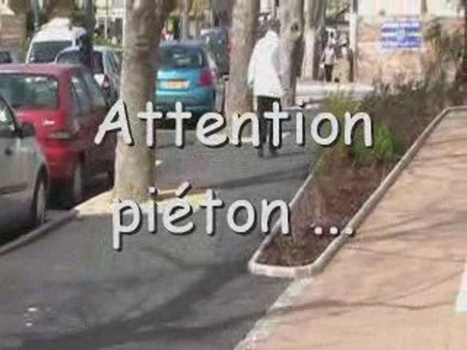 Attention pétons