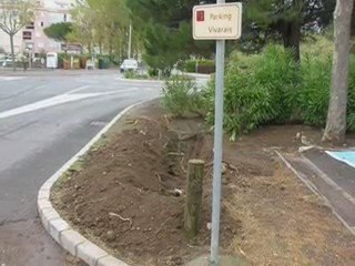 CAP D'AGDE - 2009 -  Les images brutes des parkings...bientôt payants