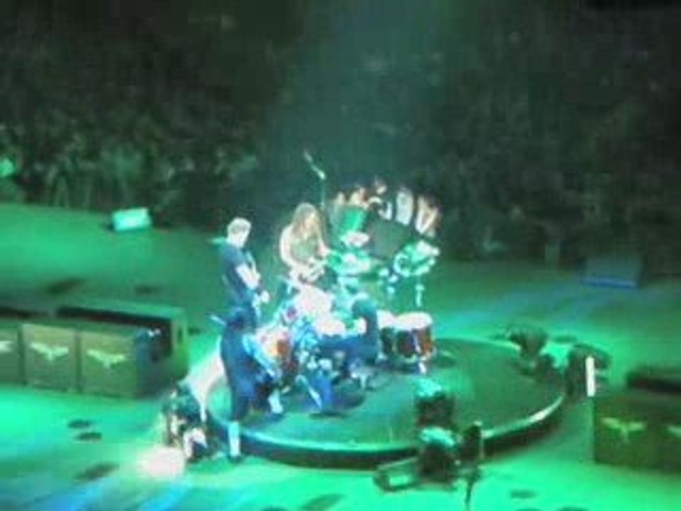 Metallica "all nightmare long" Bercy 2009