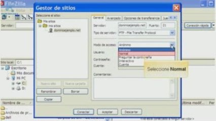 Como configurar Filezilla