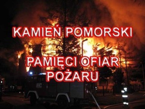 Kamień Pomorski - Pamięci Ofiar Pożaru