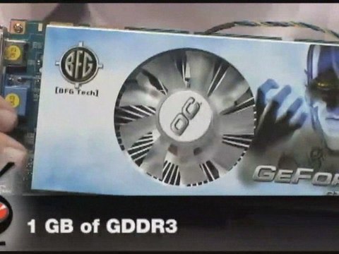 BFG GeForce GTS 250 OC Video Card