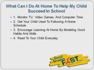 Help Your Child Get Ready For School Part 1