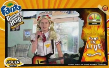 Fanta Guitar Hero Wolrd Tour Vmag Guitare 166668 points