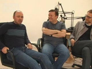Ricky Gervais winds up Stephen Merchant & Karl Pilkington