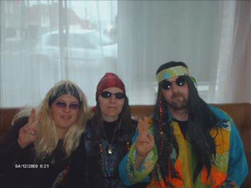 Soirée hyppie entre pote