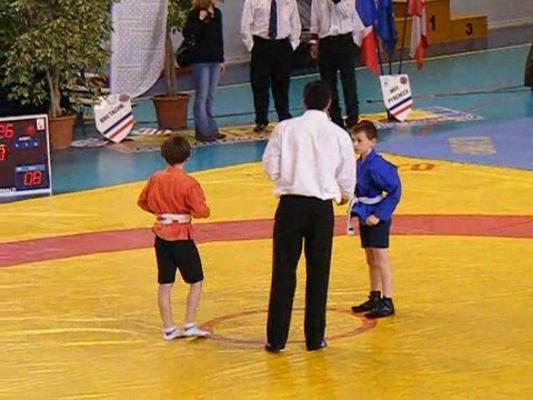 TEO EN CHAMPIONNAT DE FRANCE DE SAMBO A CHAMBERY