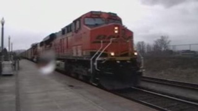 BNSF #5849 W/ Loaded Coal Loads