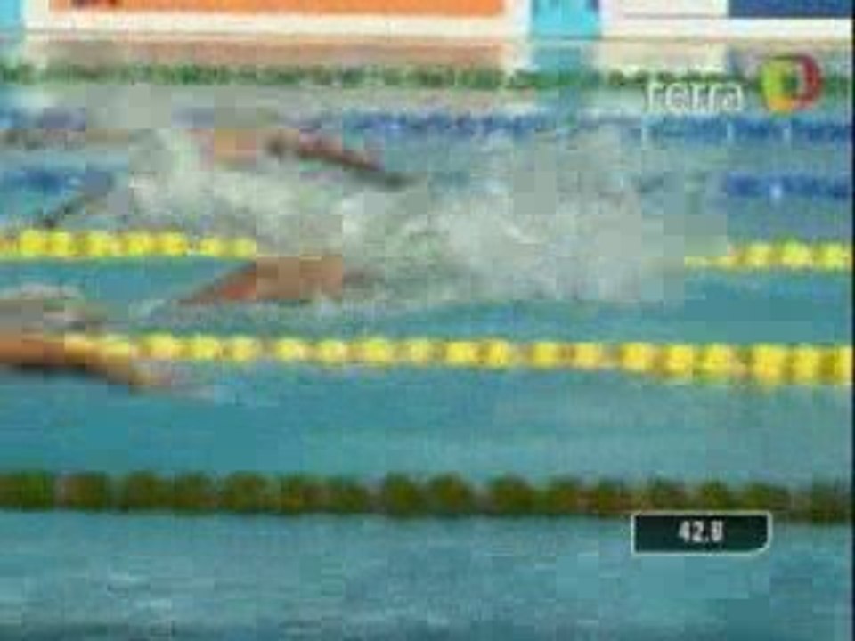 Natacion Fem Brasileña Gusmão gana 2º oro