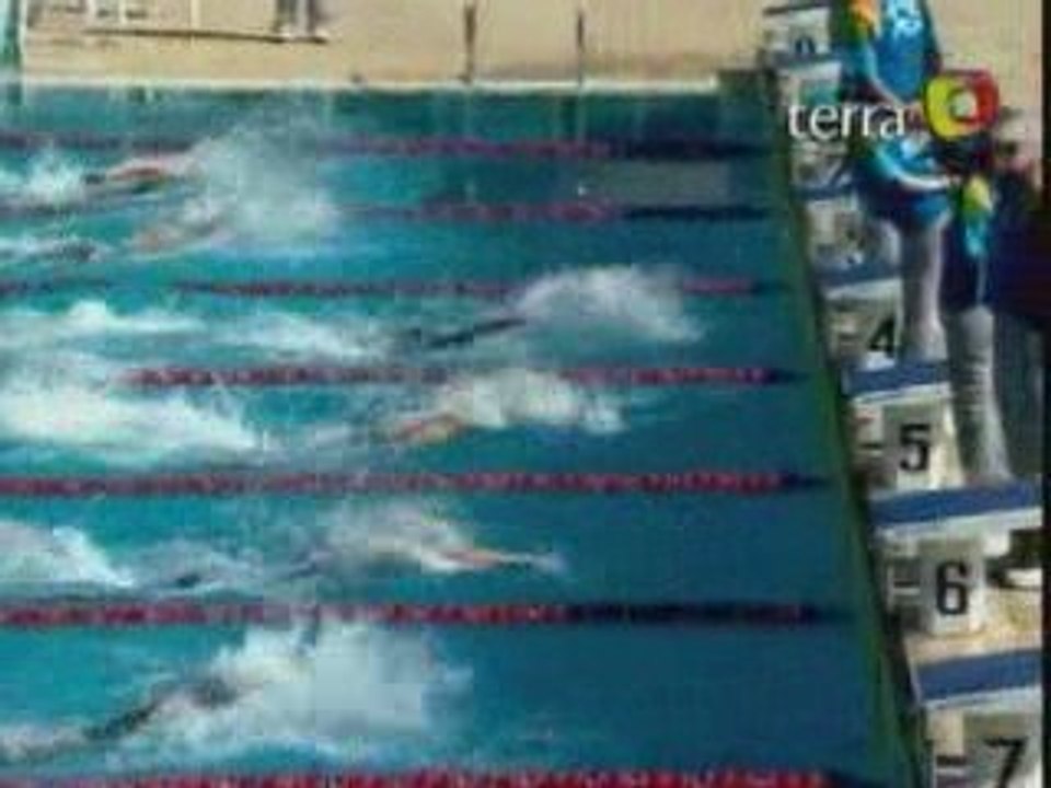 Natación Masc Cielo rompe récord en 50m L