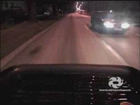 Illegal street racing - The getaway - Stockholm 1