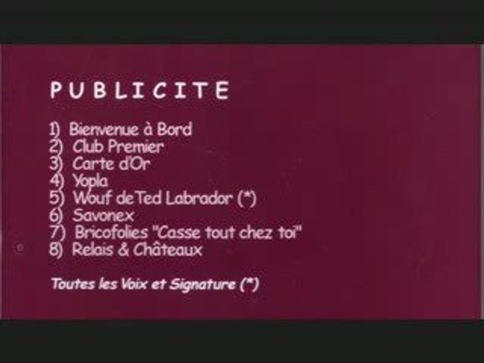 Ellyn DARGANCE - Démo Voix Pub