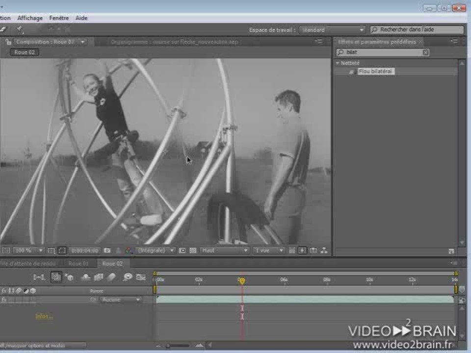 Adobe After Effects : Effet Flou Bilatéral