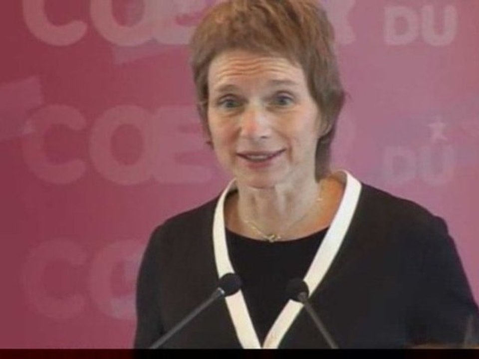 Point presse de Laurence Parisot - 21/04/2009