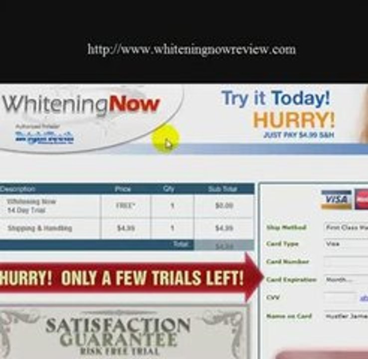 Whitening Now Official Review Information
