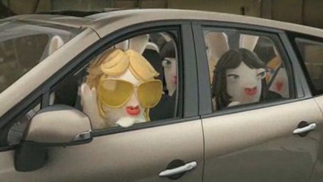 Les Lapins Crétins testent Nouveau Grand Scénic:Habitabilité