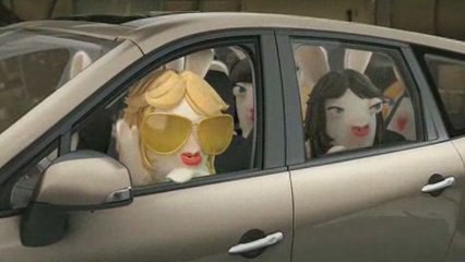 Les Lapins Crétins testent Nouveau Grand Scénic:Habitabilité