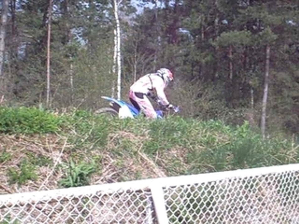 yamaha 125 yz motocross entraiement hermonville