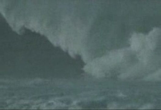 Surfing In The Middle Of A Terrible Storm