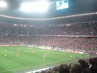 Bayern München - Barcelone 14/04/09 1/4 Finale Ambiance
