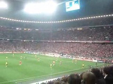 Bayern München - Barcelone 14/04/09 1/4 Finale Ambiance