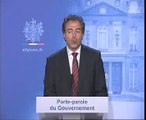 Luc Chatel - compte rendu du conseil des ministres - 15/04