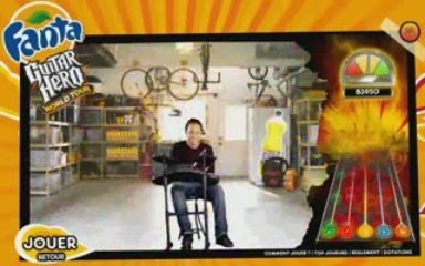 Fanta Guitar Hero Wolrd Tour FiiFii Batterie 128000 point...