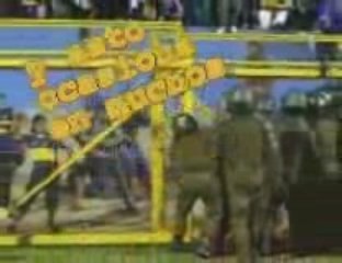 VIOLENCIA - BARRAS BRAVAS