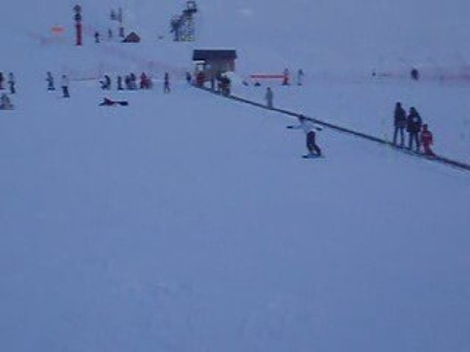 Moi qui apprend le snow board !