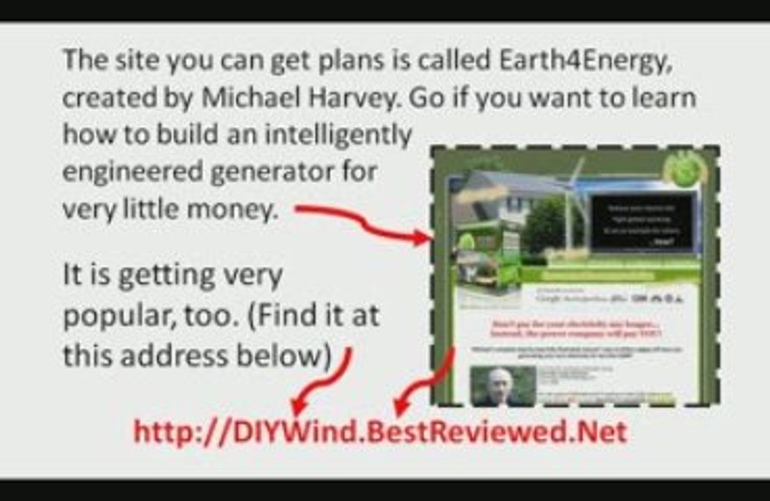 Homemade Wind Generator - How To Build A Home Wind Turbin...