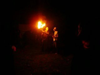 jongleur feu
