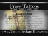 Cross Tattoos - Unique Places to Wear Them
