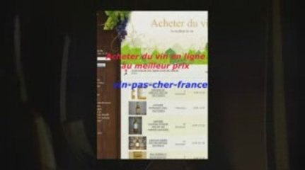 acheter vin rouge