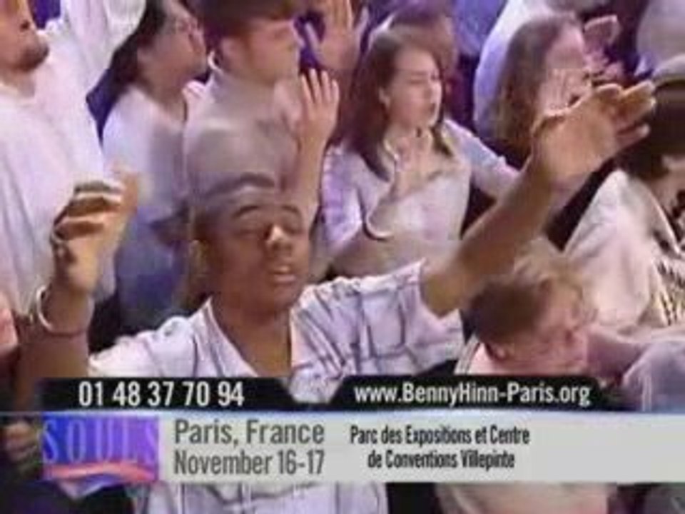 Benny Hinn - 'FIRE' Falling on Children (1)