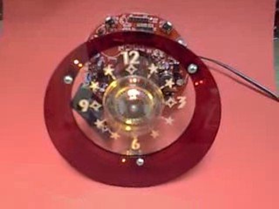 Single Dekatron Clock - Exposed