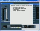 Recording mixing  mastering Mastering Basics