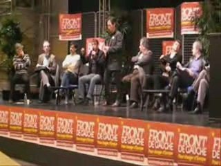 Front de gauche Vaux-le-Pénil 9 avril 2009