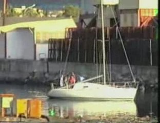 La reunion Le Port 97420 Navire Austral à quai 1994