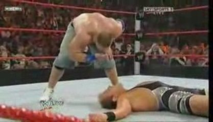 RAW Draft 2009 - John Cena vs Jack Swagger