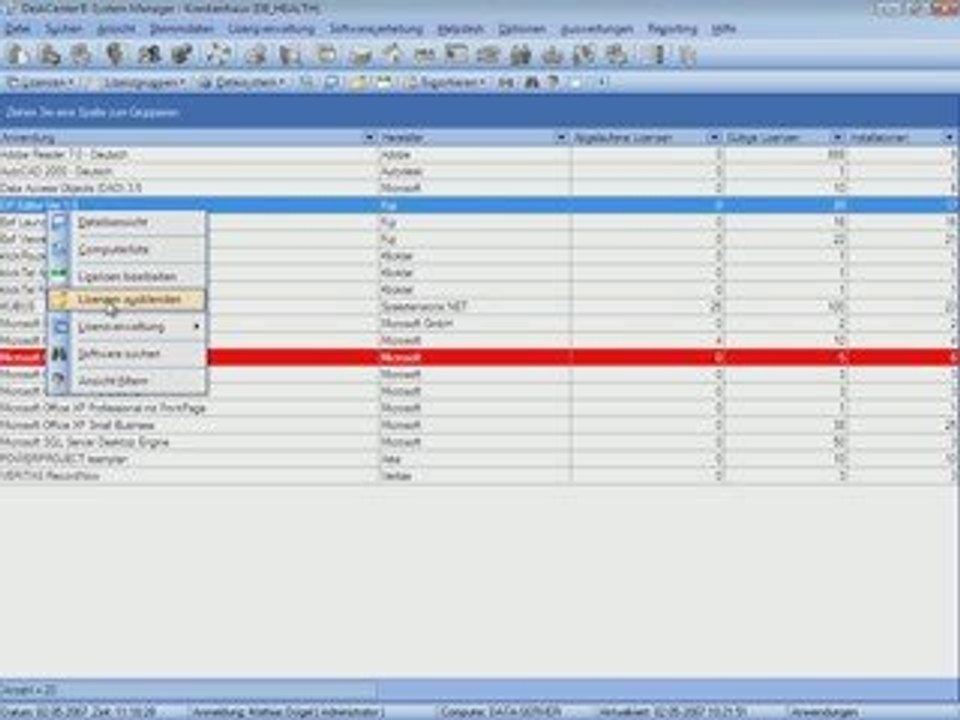 Lizenz Management Deskcenter Management Suite Dögel