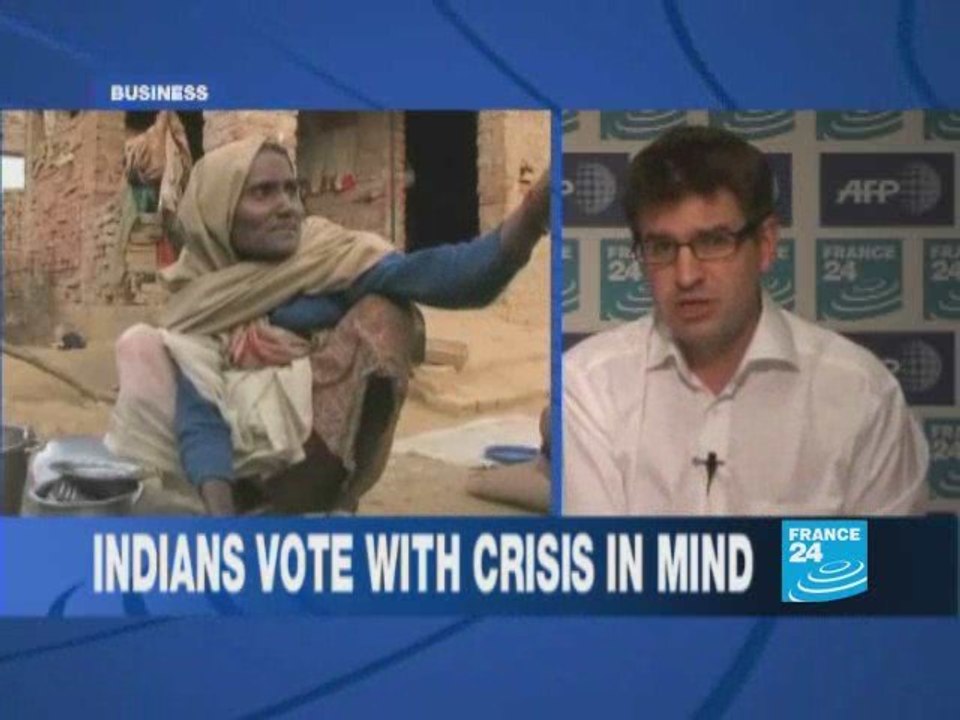 Indians vote with crisis on mind