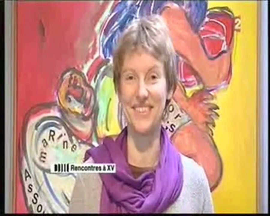 Visitez l'atelier de Marine Assoumov, peintre du rugby