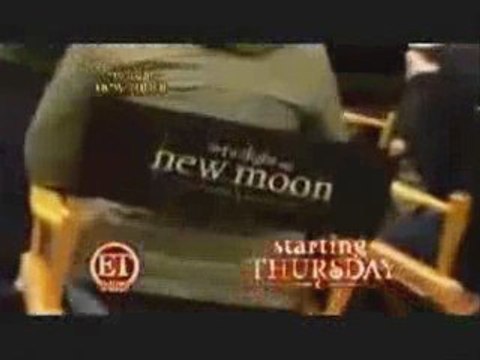 ET HD imagenes exclusivas del detras de camaras de new moon