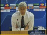 Arsene Wenger after champions league