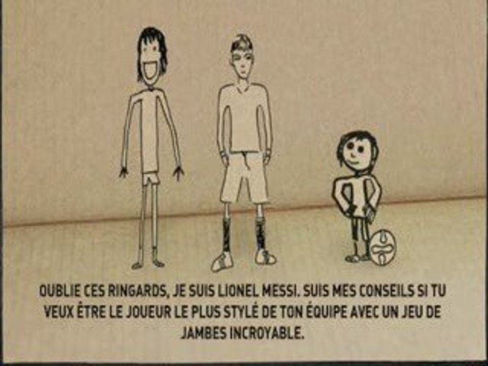 Pub adidas avec Gerrard et Kaka